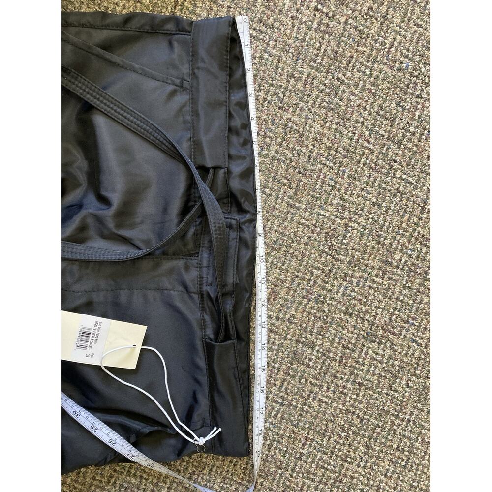 Mnml Men’s Black SNAP ZIPPER II CARGO PANTS Size 33 New With Tags - Picture 9 of 11